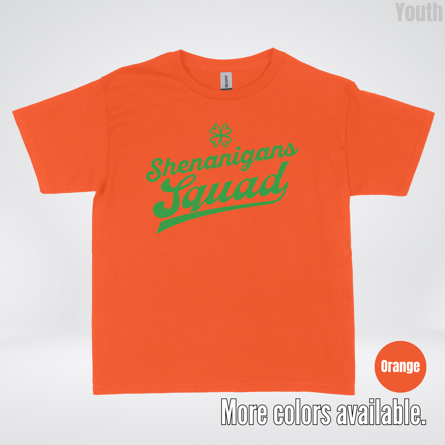 Shenanigans Squad - Green Design - St. Patrick's Day Youth T-Shirt