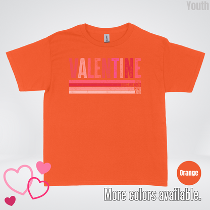 Valentine Hugs & Kisses Youth T-Shirt