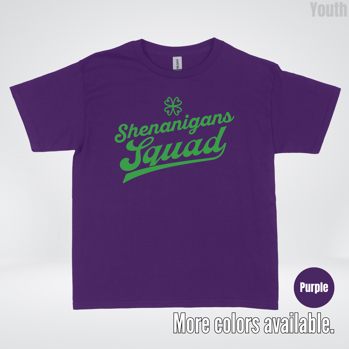 Shenanigans Squad - Green Design - St. Patrick's Day Youth T-Shirt
