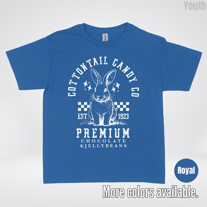 Cottontail Candy Co Premium  Easter Youth T-Shirt