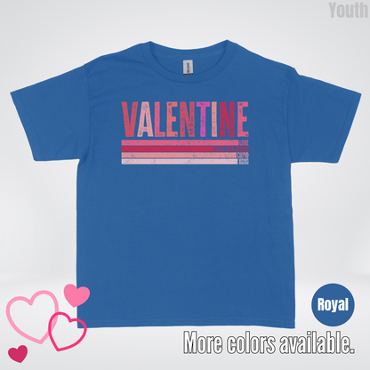 Valentine Hugs & Kisses Youth T-Shirt