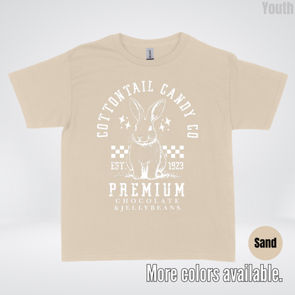 Cottontail Candy Co Premium  Easter Youth T-Shirt