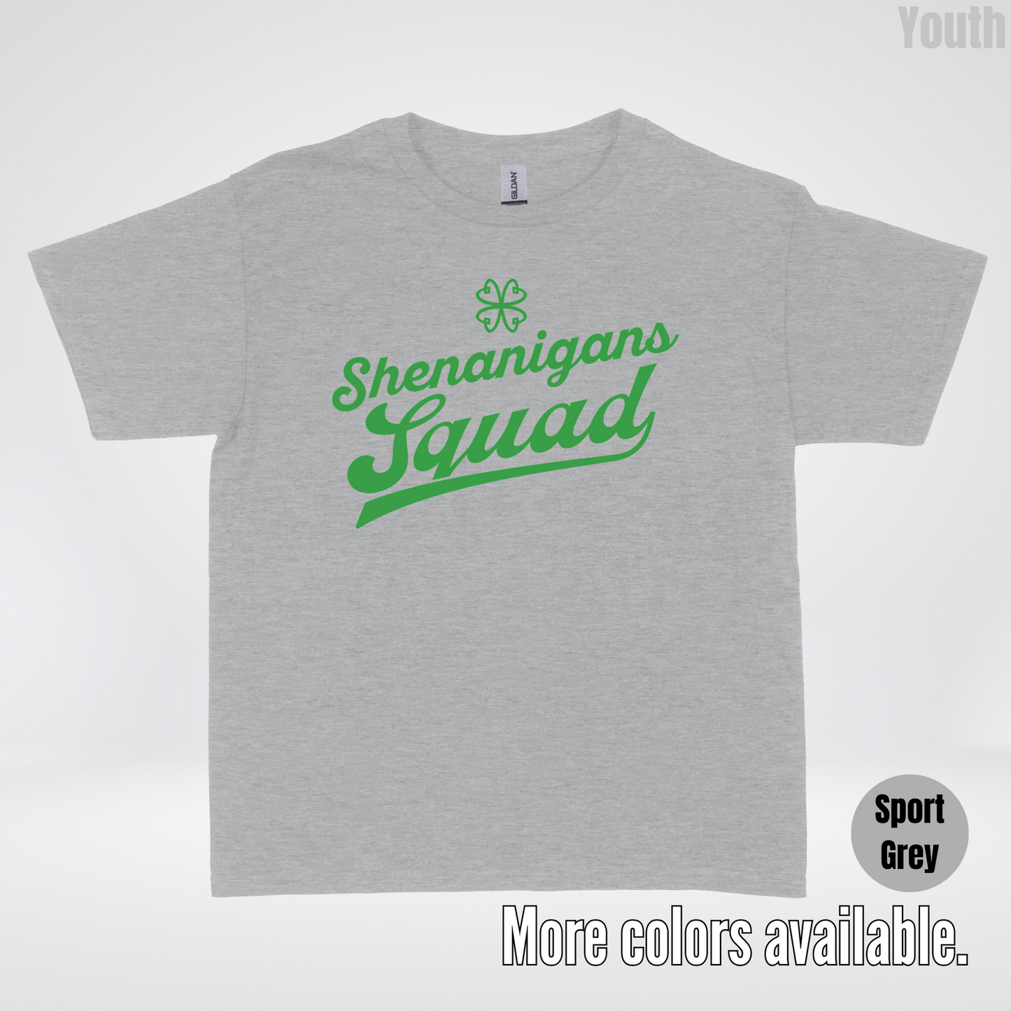 Shenanigans Squad - Green Design - St. Patrick's Day Youth T-Shirt