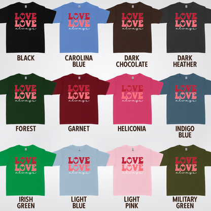 Love Love Always - White Always - Youth T-Shirt