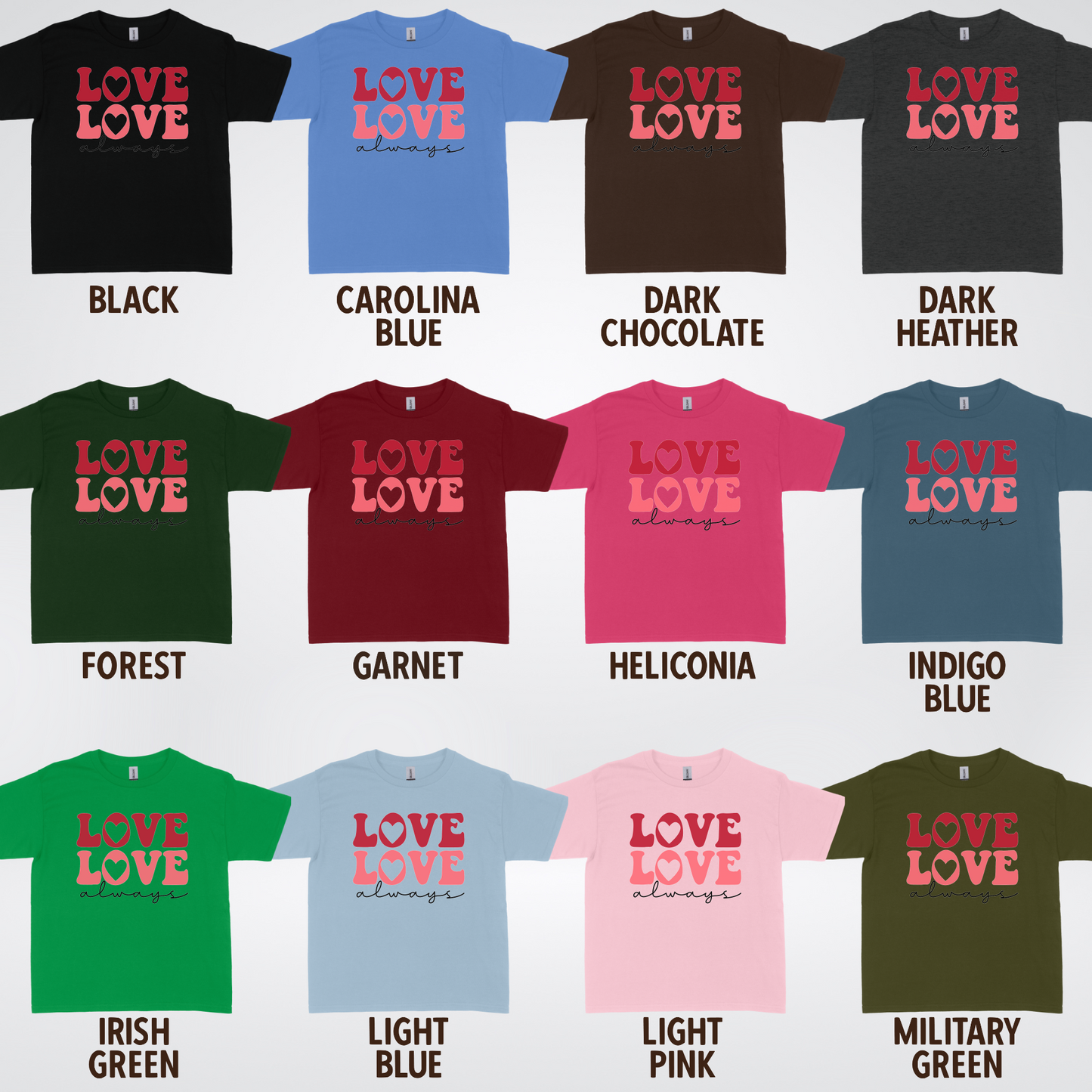 Love Love Always Youth T-Shirt