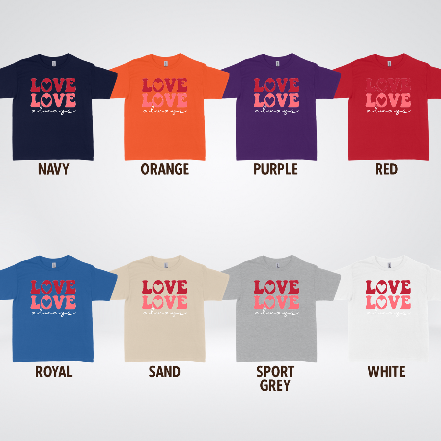 Love Love Always - White Always - Youth T-Shirt