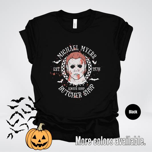 Michael Myers Butcher Shop Est 1978 T-Shirt