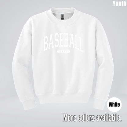 BASEBALL 24/7 Youth Crewneck Sweatshirt