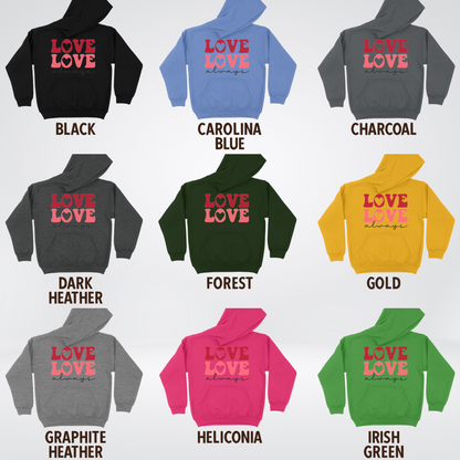 Love Love Always Youth Hoodie