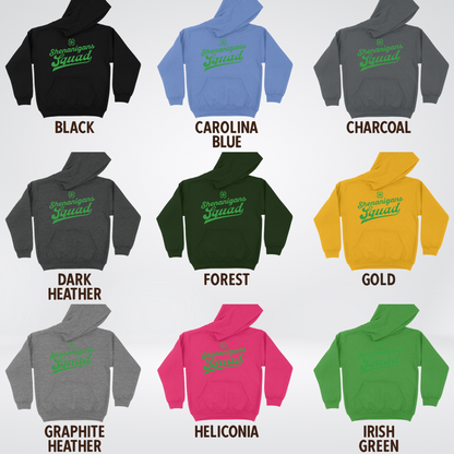 Shenanigans Squad - Green Design - St. Patrick's Day Youth Hoodie