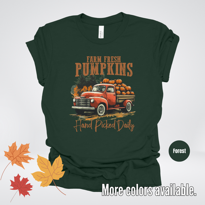 Farm Fresh Pumpkins Hand Picked Daily T-Shirt