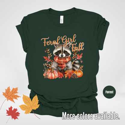 Feral Girl Fall T-Shirt