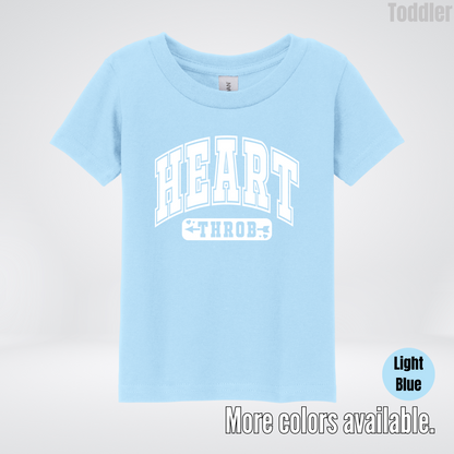Heart Throb - White Design - Toddler T-Shirt