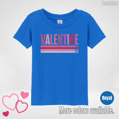 Valentine Hugs & Kisses Toddler T-Shirt