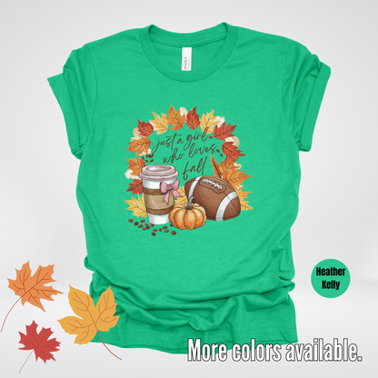 Just A Girl Who Loves Fall T-Shirt