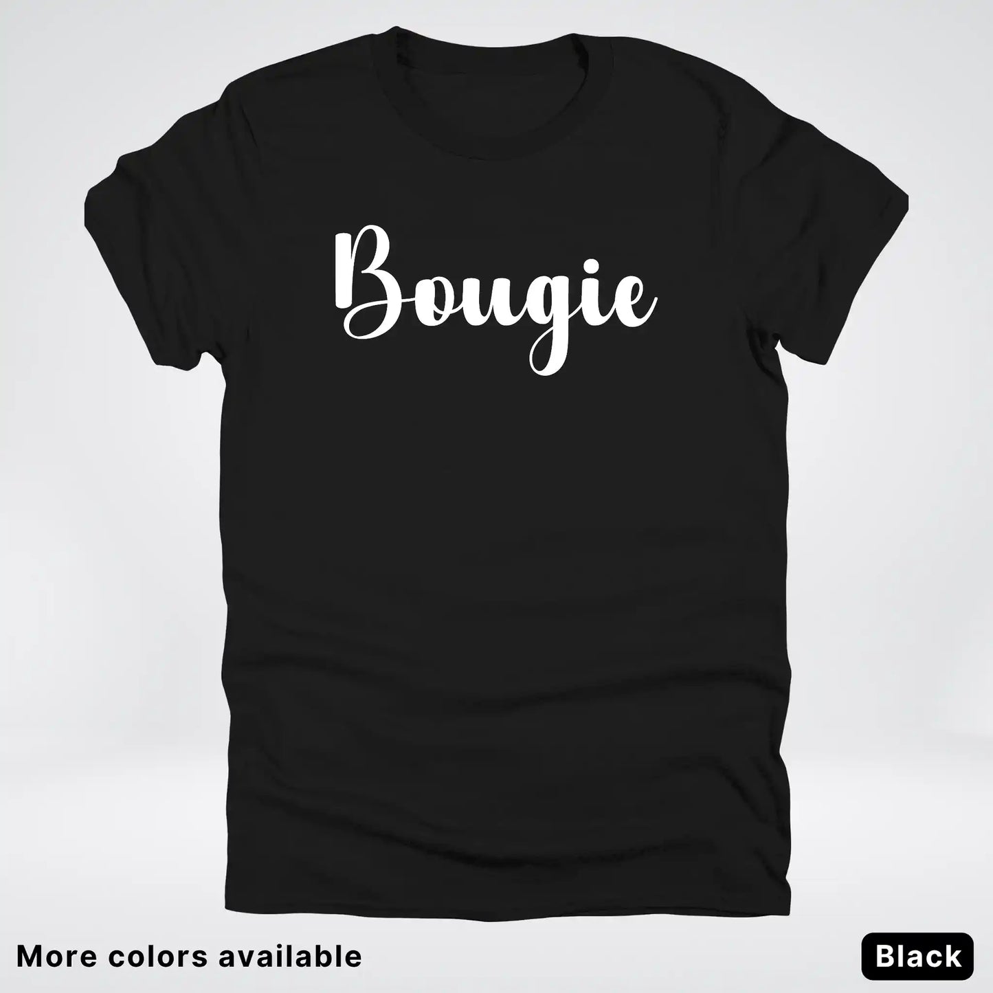 Bougie - White Design T-Shirt