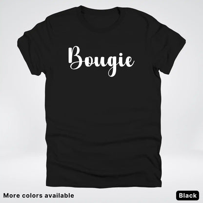 Bougie - White Design T-Shirt