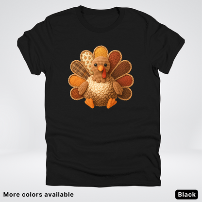 Turkey Crochet Thanksgiving Fall - T-Shirts
