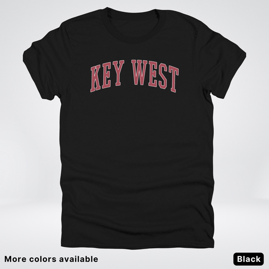 Key West Destination - Red Design - T-Shirt