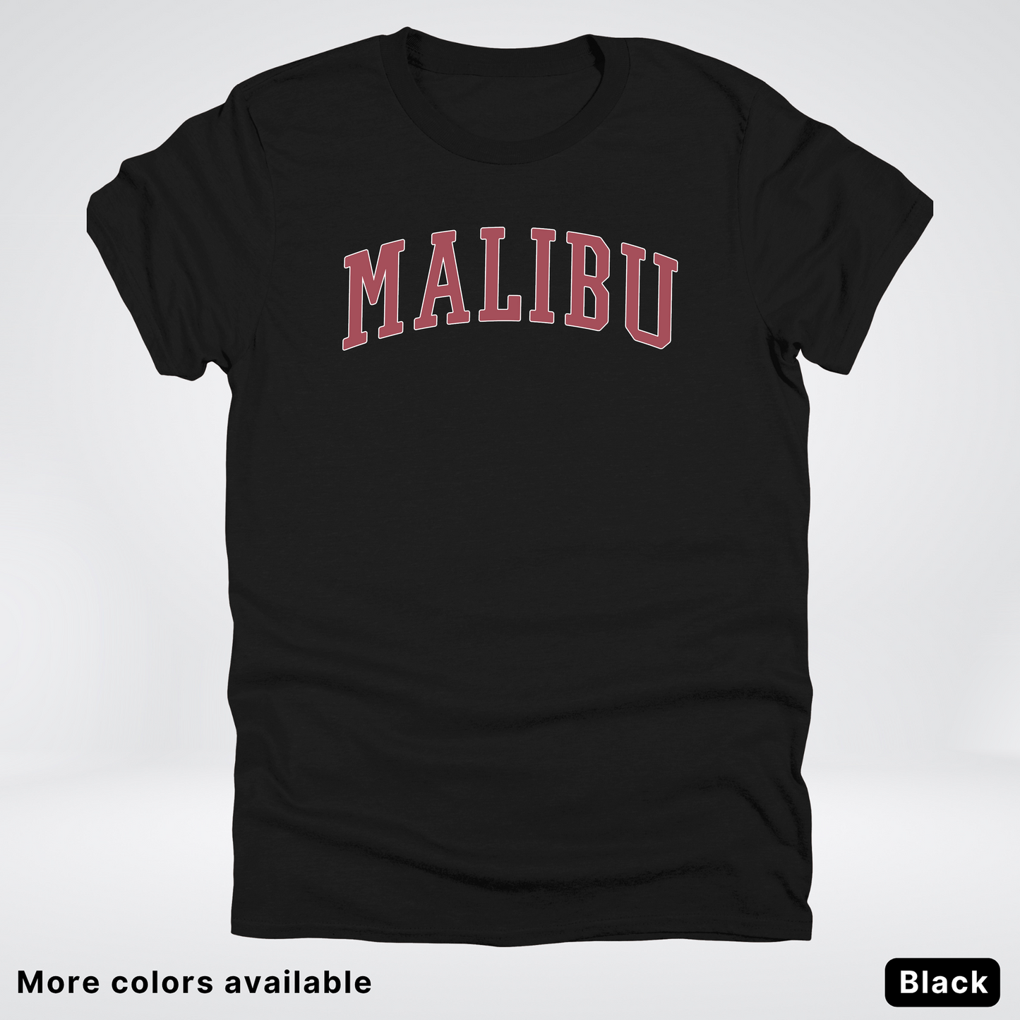 Malibu Destination - Red Design - T-Shirt