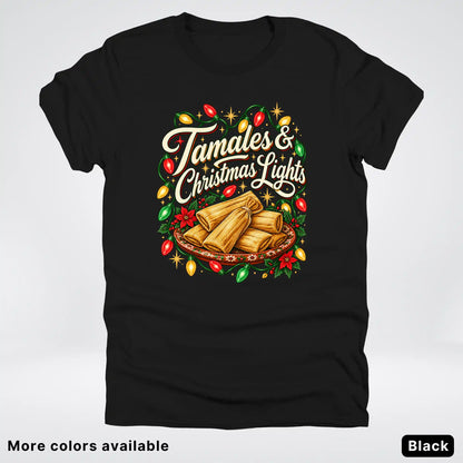 Tamales & Christmas Lights T-Shirt