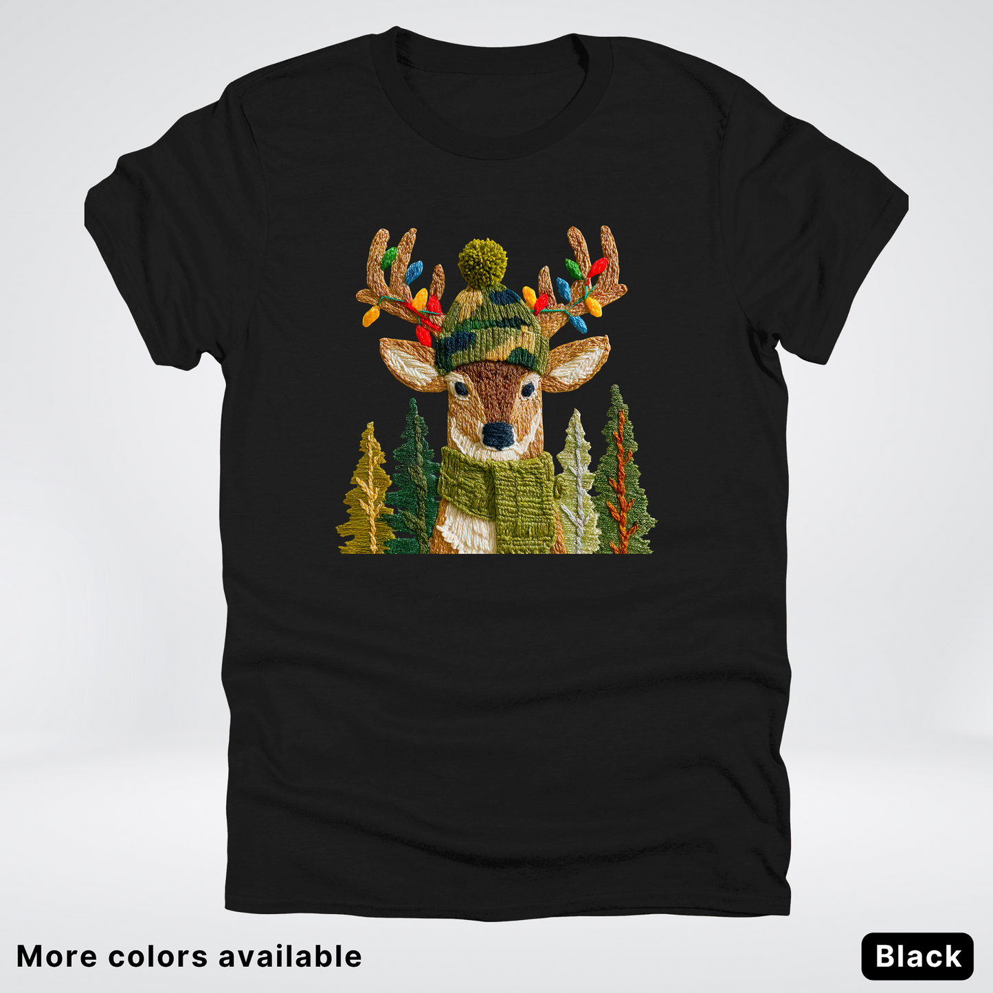 Ornament Antler Reindeer Hook Yard Faux - T-Shirt