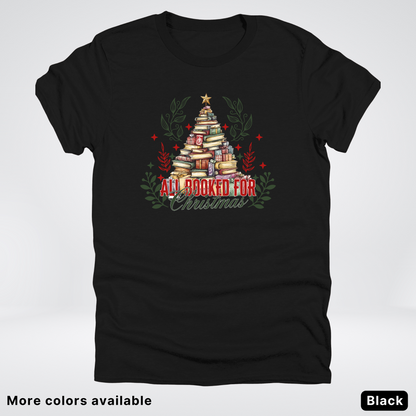 All Booked For Christmas - T-Shirt