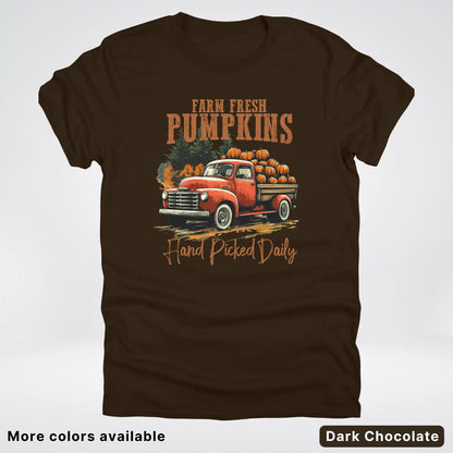 Farm Fresh Pumpkins Hand Picked Daily T-Shirt