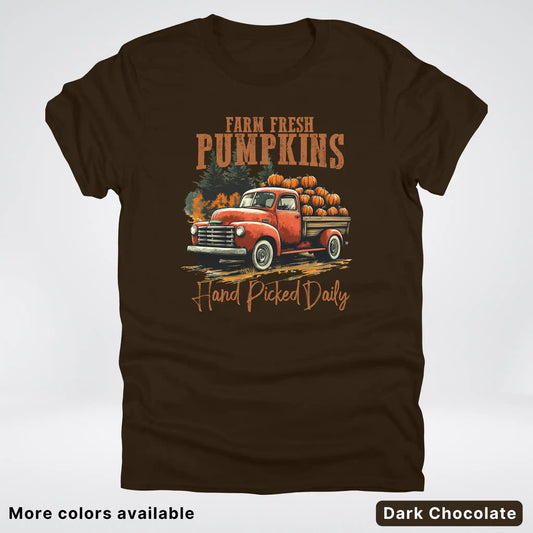Farm Fresh Pumpkins Hand Picked Daily T-Shirt