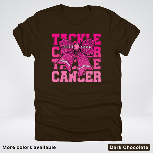 Football Coquette Tackle Awareness - T-Shirt
