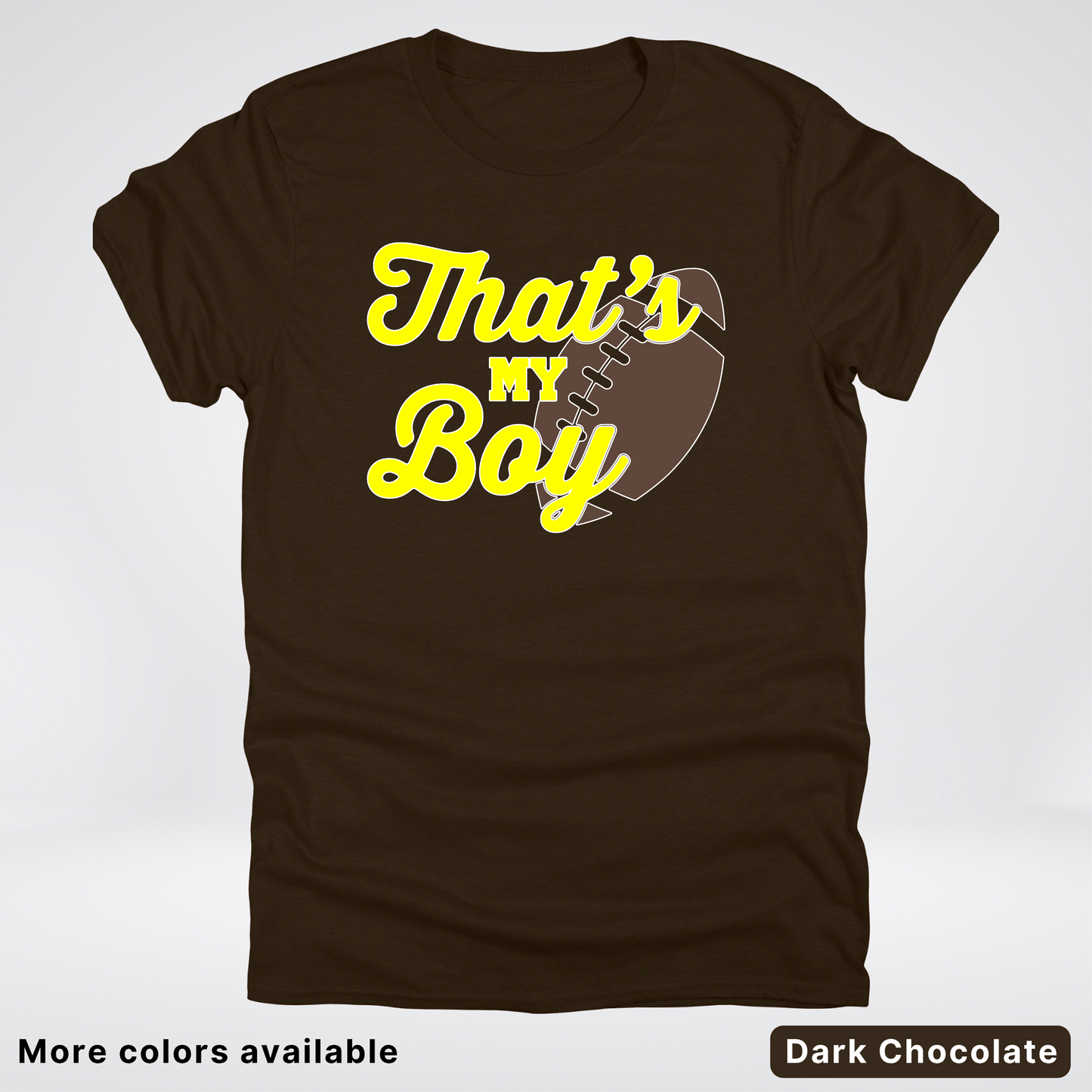That's My Boy - Yellow Design - Football - T-Shirt