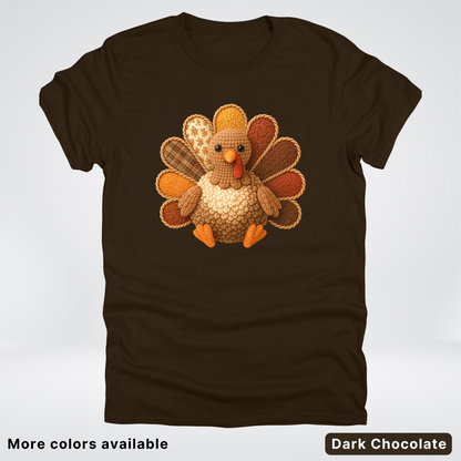 Turkey Crochet Thanksgiving Fall - T-Shirts