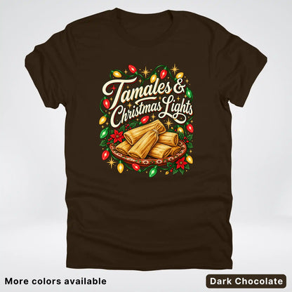 Tamales & Christmas Lights T-Shirt