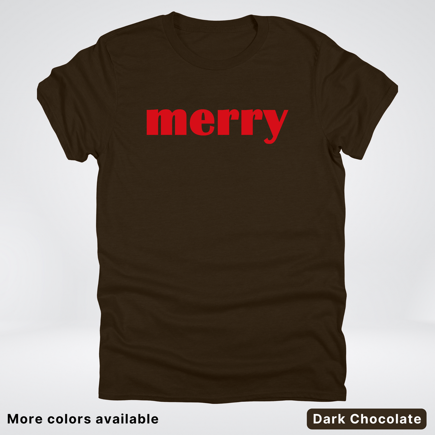 Merry - Red Design - T-Shirt