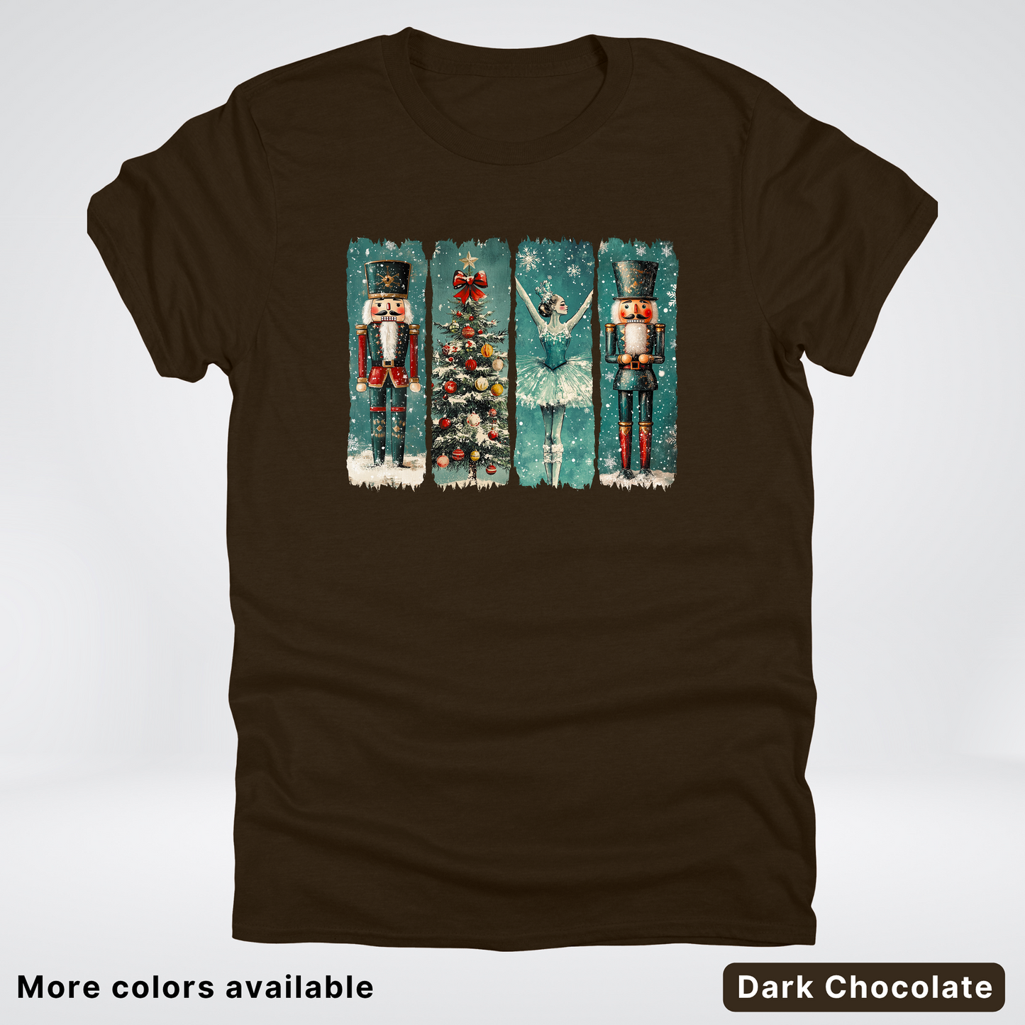 Vintage Nutcracker Ballet Panel - T-Shirt