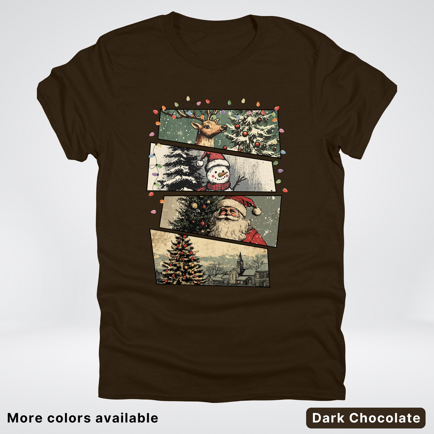 Retro Holiday Collage - T-Shirt