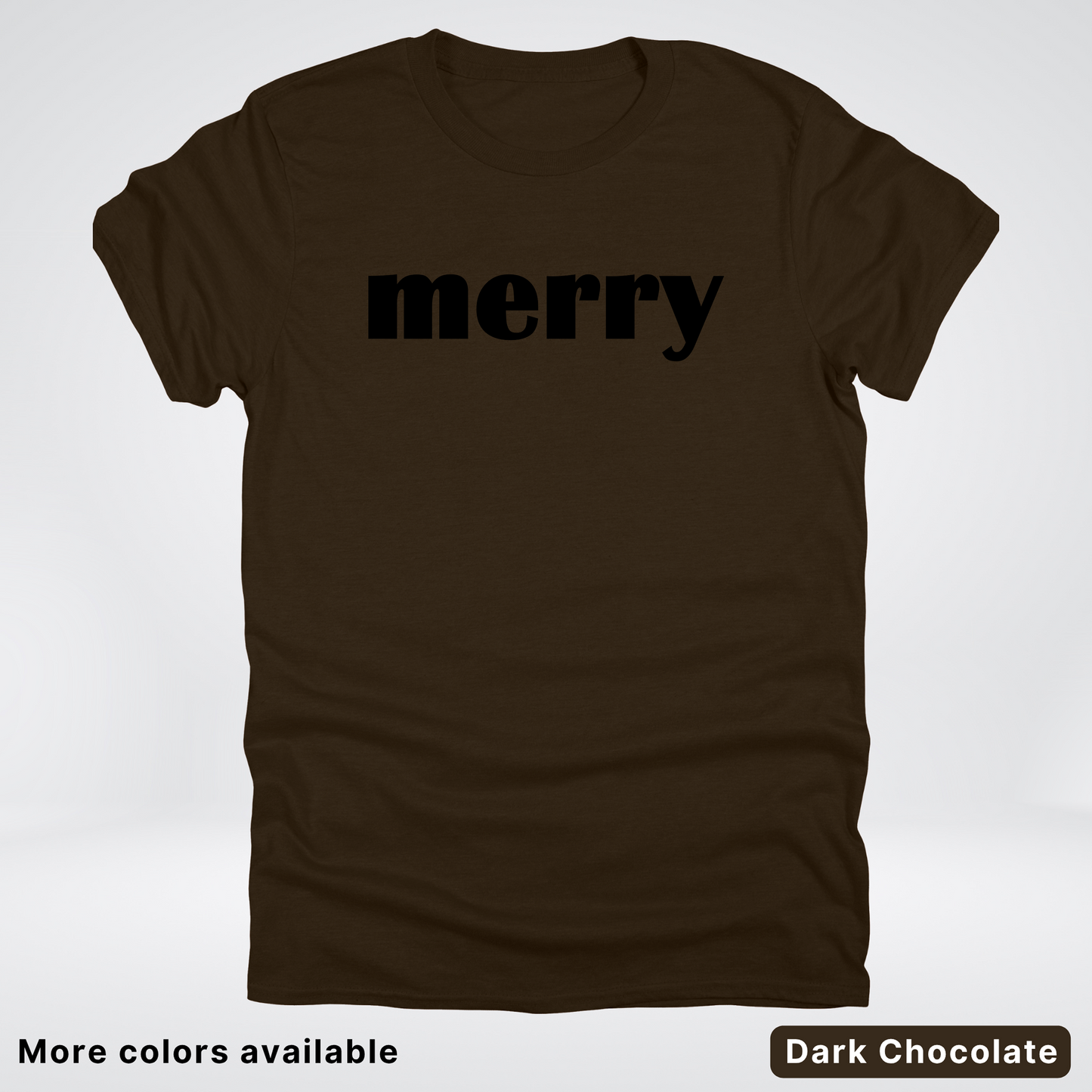Merry - Black Design - T-Shirt