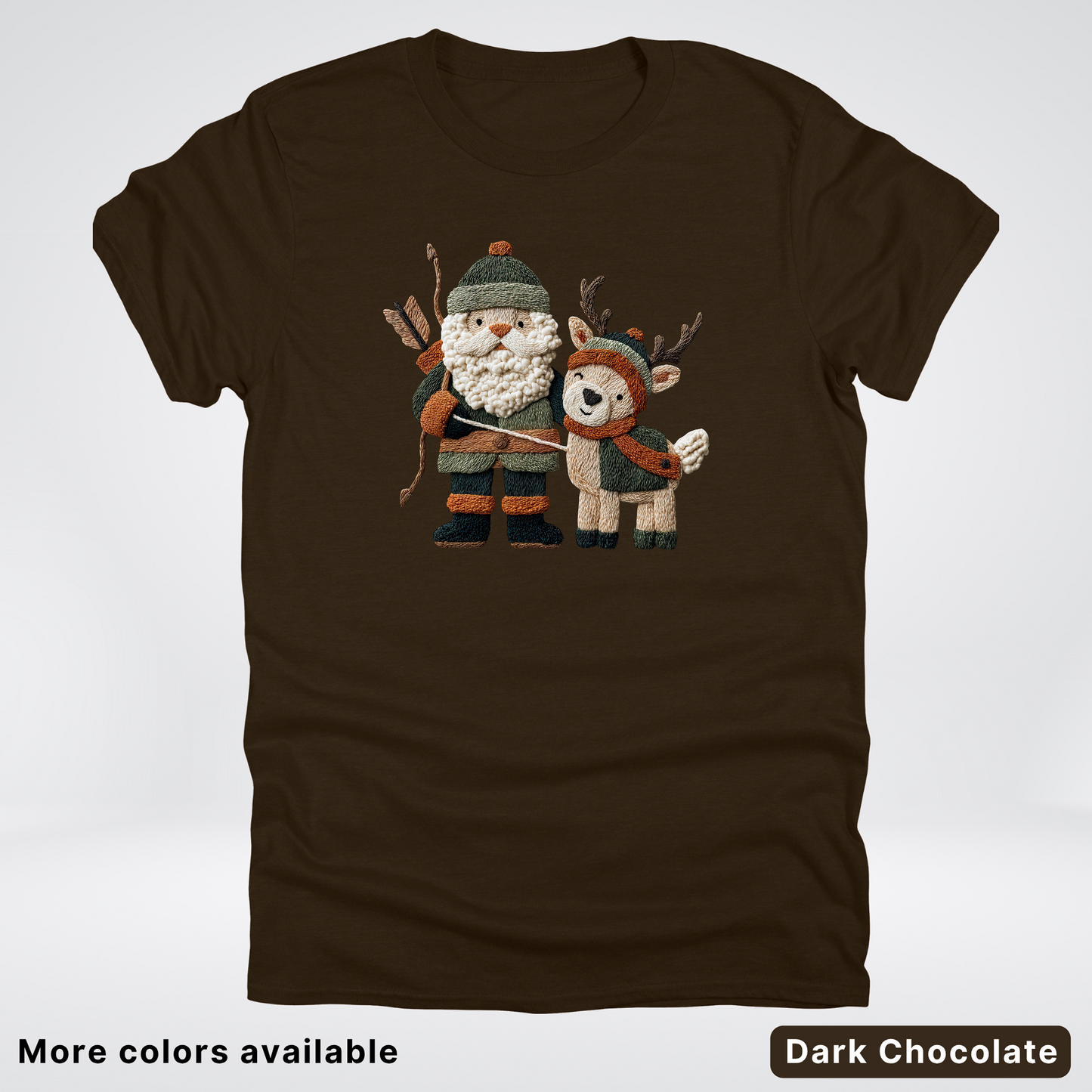 Hook Yard Faux Woodland Christmas Duo - T-Shirt