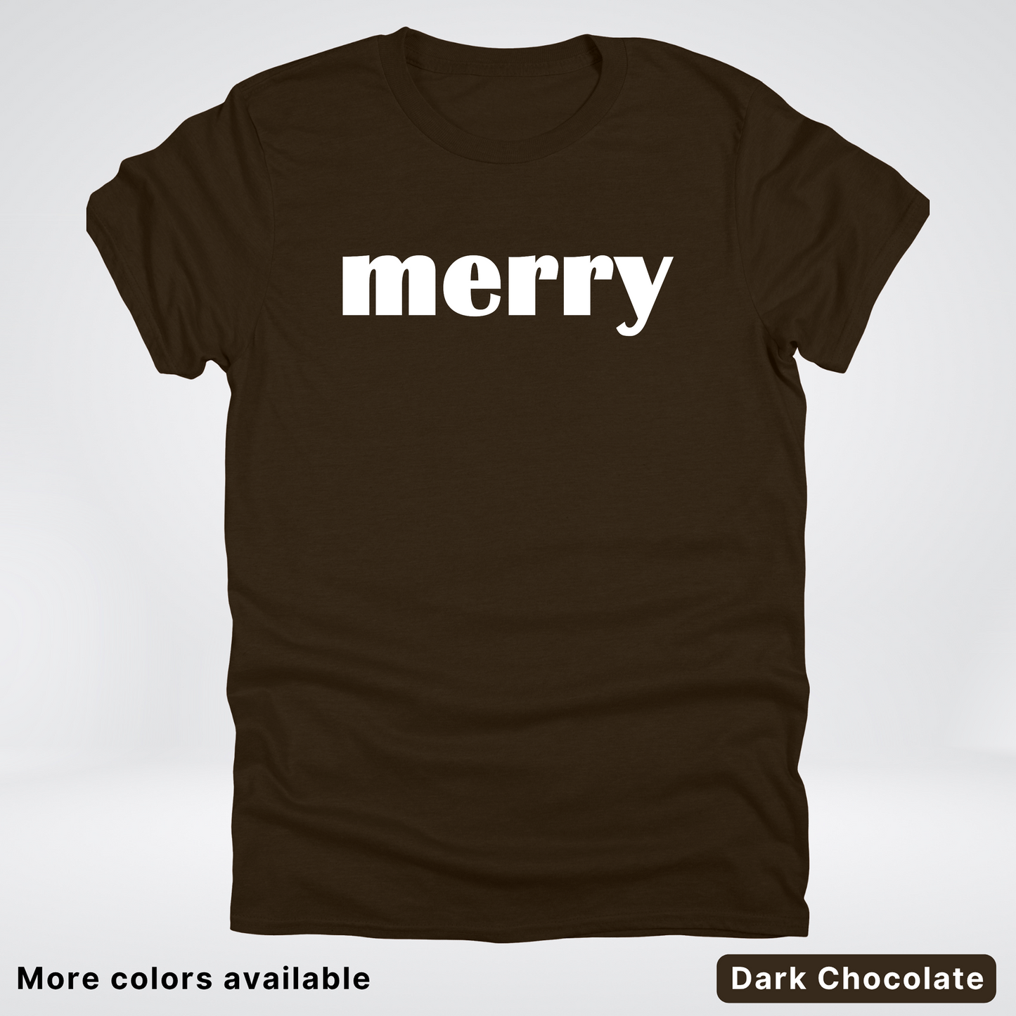 Merry - White Design - T-Shirt