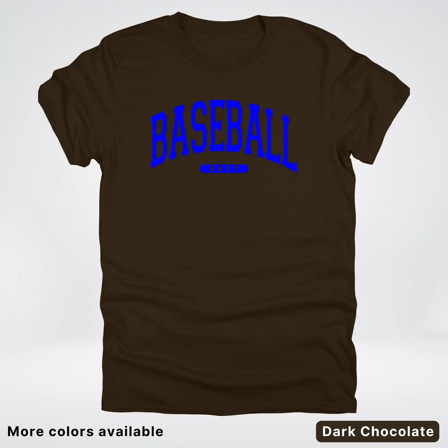 Baseball 24/7 – Blue Design - T-Shirt