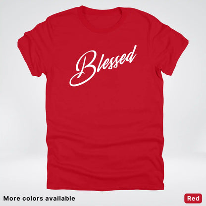 Blessed Script T-Shirt