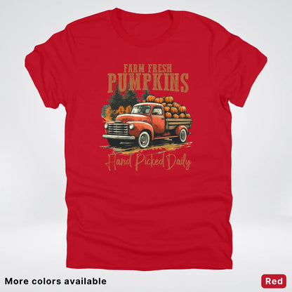 Farm Fresh Pumpkins Hand Picked Daily T-Shirt