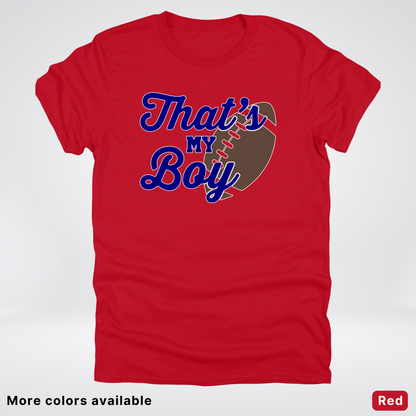 That's My Boy - Navy Design - Football - T-Shirt