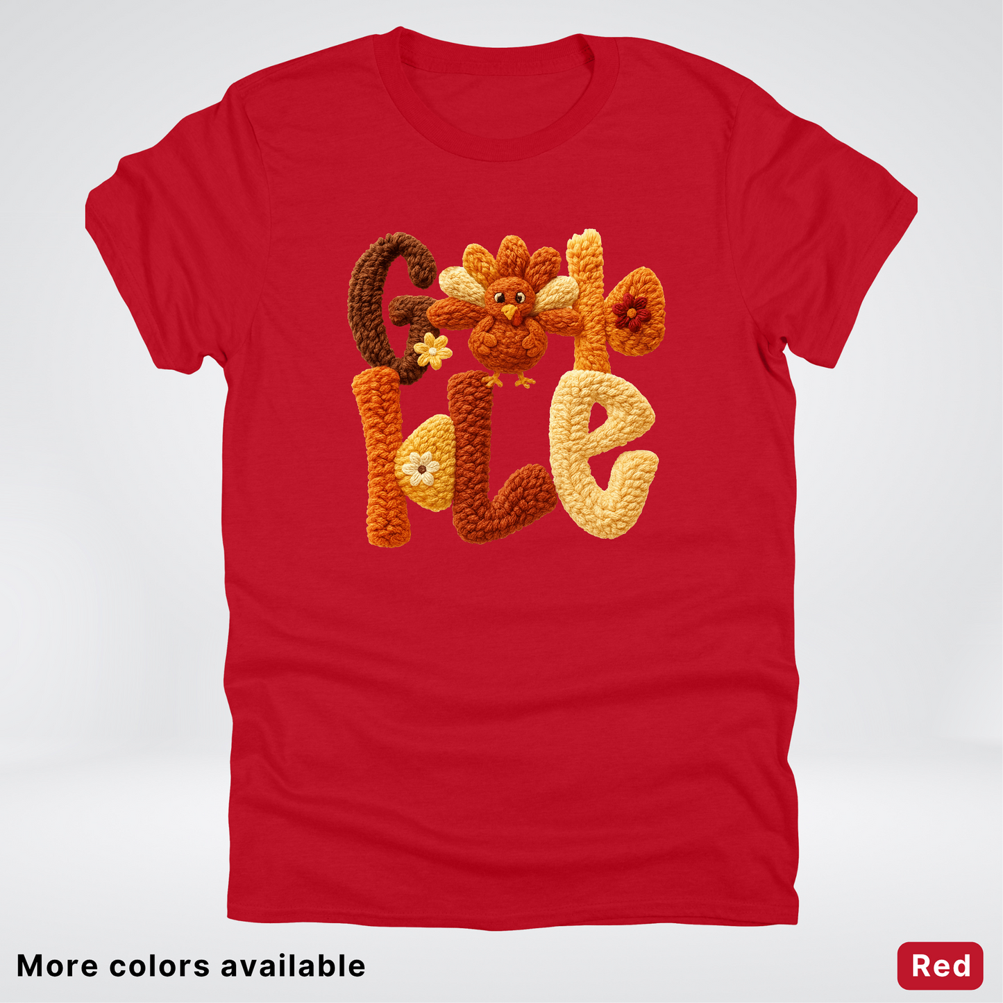 Gobble Crochet Turkey - T-Shirts