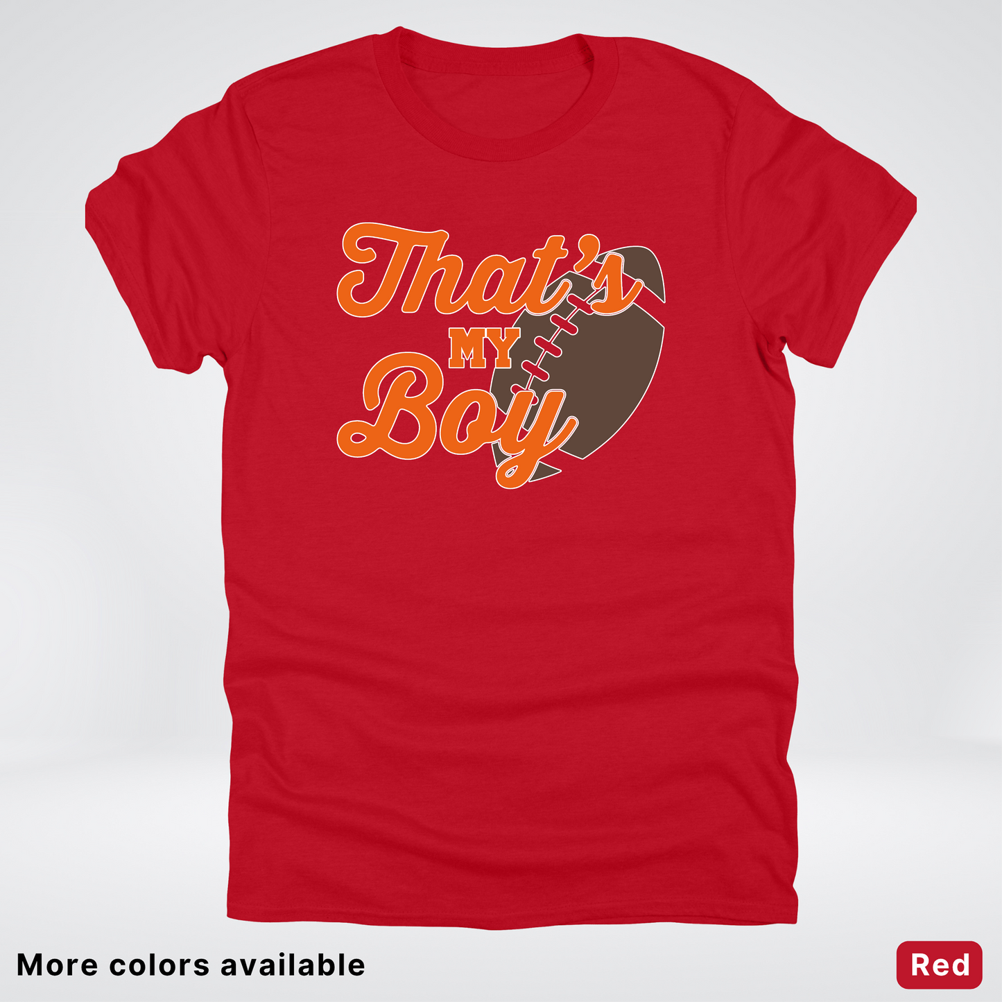 That's My Boy - Orange Design - Football - T-Shirt