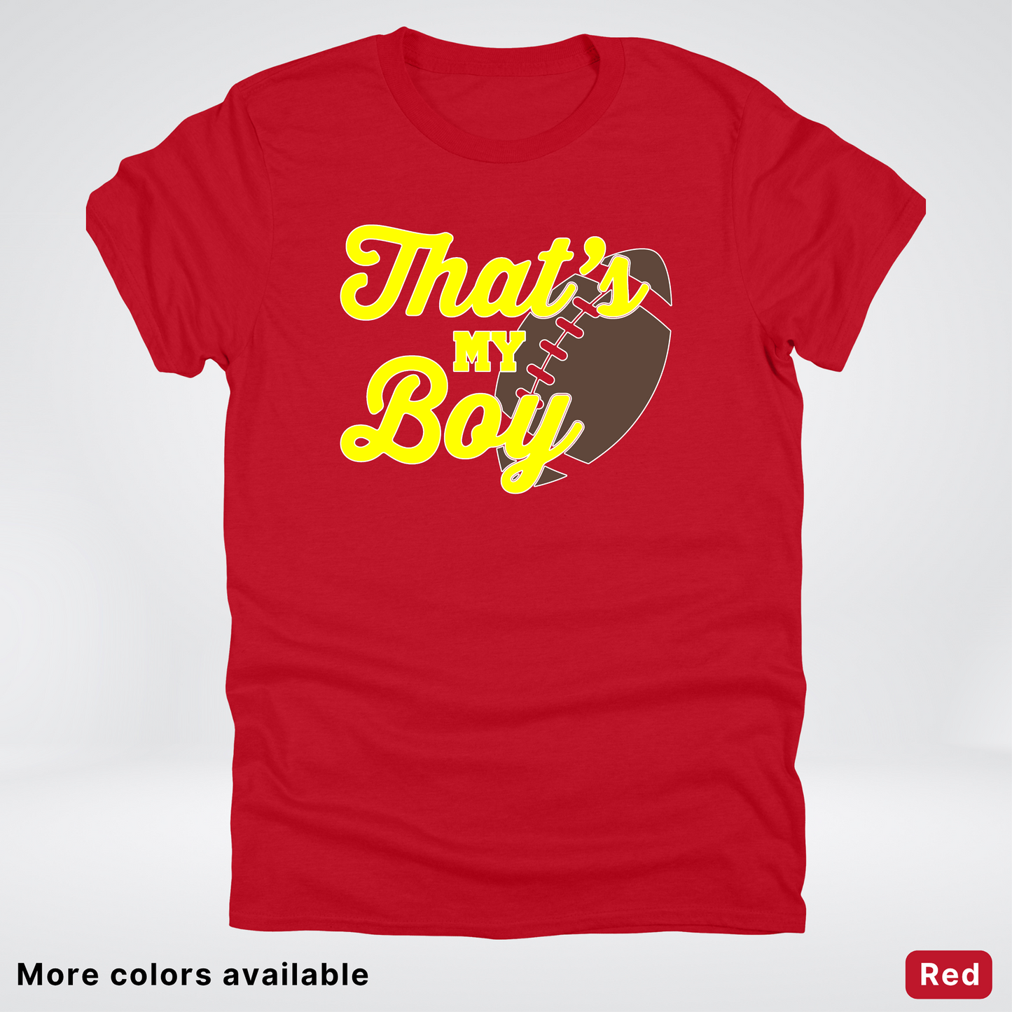 That's My Boy - Yellow Design - Football - T-Shirt