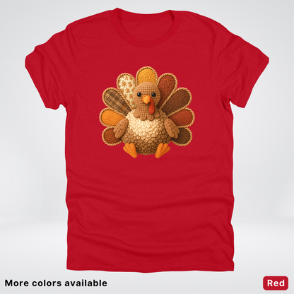Turkey Crochet Thanksgiving Fall - T-Shirts