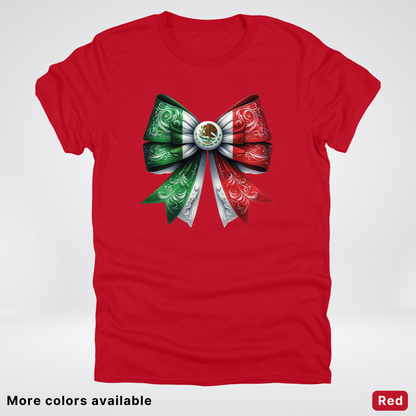 Mexico Coquette Independencia De Mexico Hispanic Heritage Month T-Shirt