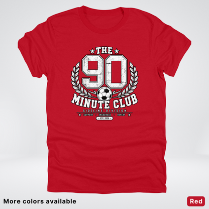 The 90 Minute Club Side Line Division – T-Shirt