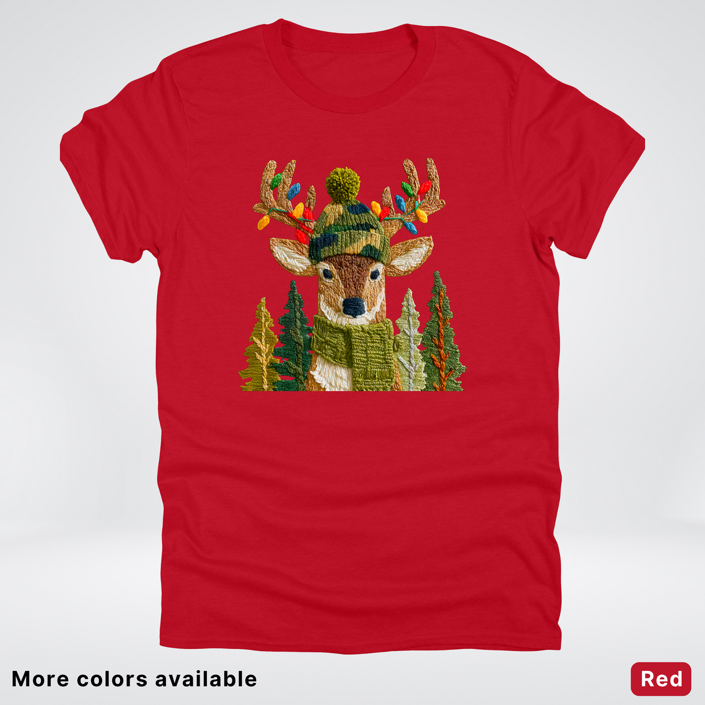 Ornament Antler Reindeer Hook Yard Faux - T-Shirt